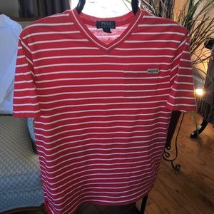 Polo by Ralph Lauren red/white striped tee